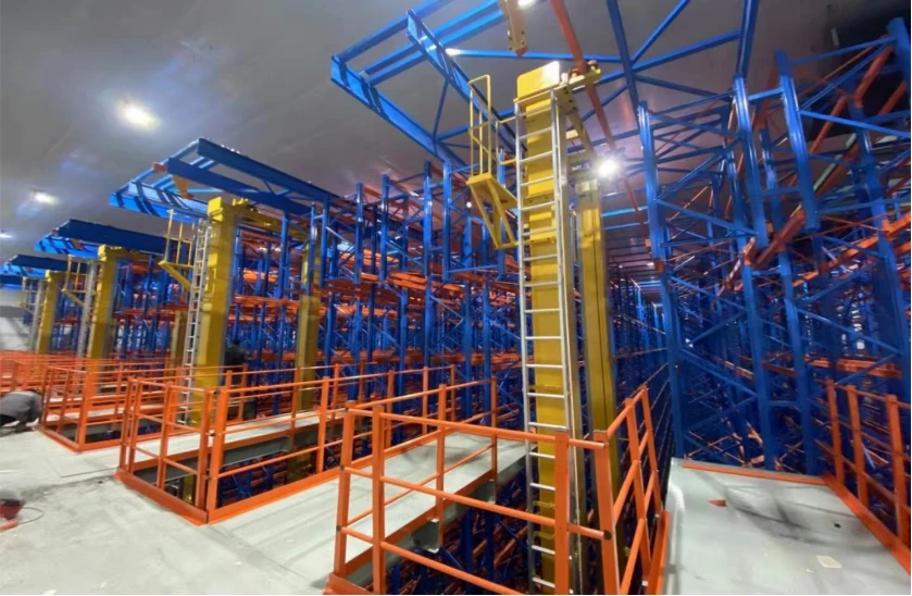 Automated Racking For Stacker Cranes